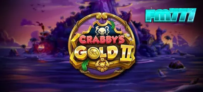 Interface temática de pirata do jogo Crabby’s Gold II